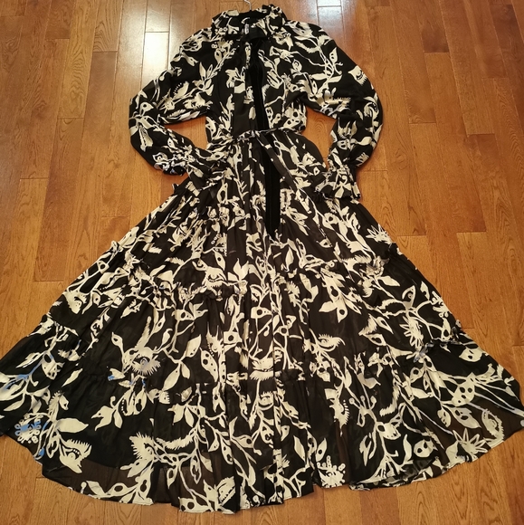 New ZIMMERMANN ladybeetle devore dress - Picture 3 of 9